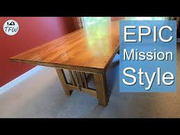 Mission Style Dining Table