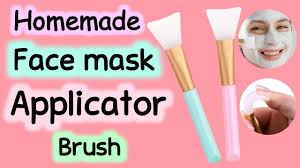 how to make silicone face mask brush at