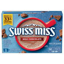 swiss miss hot cocoa mix milk chocolate