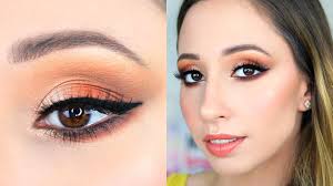 orange eyeshadow tutorial