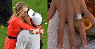 Brittany matthews' engagement ring from patrick mahomes worth six figures. Patrick Mahomes Proposes To Longtime Girlfriend On Same Night As Chiefs Ring Ceremony Pics