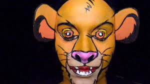 lion king simba makeup tutorial you