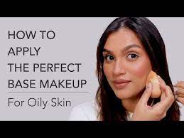 base makeup for oily skin