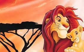 mufasa and simba the lion king cartoons