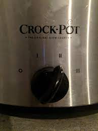 The warm, if your slow cooker has this function, may be a symbol of a pot or wavy lines. First Time Using A Slow Cooker Guess I Just Assumed Because It Seems Pretty Damn Logical That The Circle Means Off One Line Means Low Two Means Medium And Three Means High