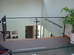 tempered glass railings by blinds and