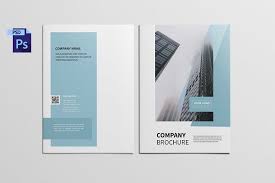 Company Profile Brochure Brochure Modern Psd Catalogs