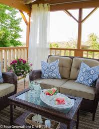 Outdoor Dining Room Porch Makeover