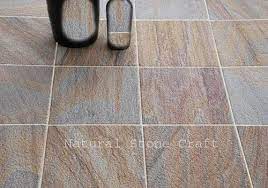 brown stone floor tile thickness 20 25 mm