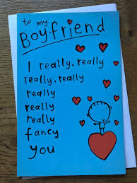happy birthday card for boyfriend stick