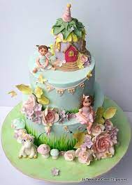 Cake Tag Fairy Garden Cakesdecor