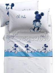 Ideali per un materasso di cm 120x190. Lenzuola Una Piazza E Mezza Disney Mickey Ok Di Caleffi