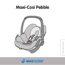 User Manual Maxi Cosi Pebble English