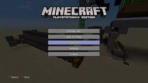 in minecraft ps4 1 14