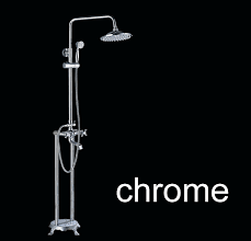 Aolemi floor mount bathtub faucet freestanding tub filler chrome finish standing high flow swivel spout shower faucets with handheld shower mixer taps 4.3 out of 5 stars 243 4 offers from $125.11 Quinn Free Standing Shower Head And Bathtub Faucet