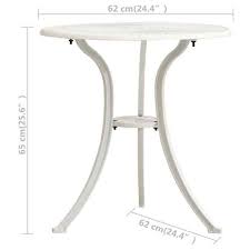 Round Patio Side Table Backyard Table