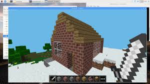 build a house in minecraft using python