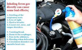 effects of inhaling freon gas on a