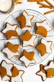 gingerbread star cookies nourish and fete