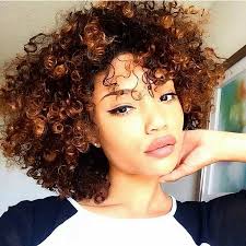 Rear view of the woman with curly hairstyle. Top 10 Cutest Short Haircuts For Black Women In 2020
