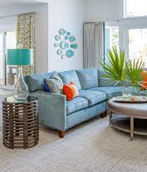 25 Blue Sofa Decor Ideas Coastal