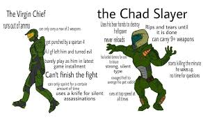 Virgin vs chad is a comparison meme of relatable or wimpy behaviors (the insecure virgin) juxtaposed … Chad Meme Dump Album On Imgur