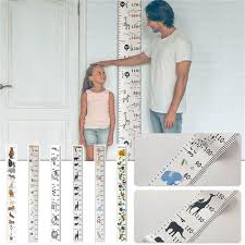 Personalized Animals Growth Chart For