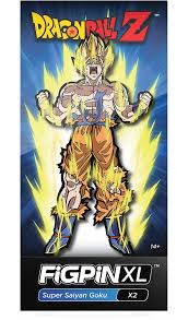 Dragon ball super is a japanese manga and anime series, which serves as a sequel to the original dragon ball manga, with its overall plot outline written by franchise creator akira toriyama. Amazon Com Figpin Xl Dragon Ball Z Super Saiyan Goku Collectible Pin Video Games