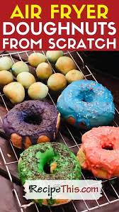 recipe this air fryer doughnuts from