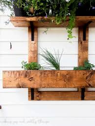 There's just something extra amazing about working with what you have to make decor for your house out of practically nothing. Diy Vertical Herb Garden And Planter 2x4 Challenge Making Joy And Pretty Things