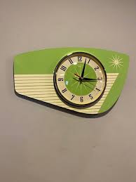 Handmade Formica Wall Clock From Royale