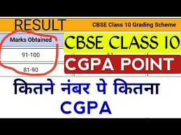 cbse 10th result grade calculation