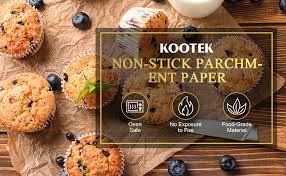 Kootek 200 Pcs Parchment Paper Sheets, 12 X 16 Inch Non-Stick Baking Sheet,  Pre-cut Parchment Liner Unbleached Baker Papers for Grilling Air Fryer  Steaming Cooking Bread Cake and Cookies | Kootek Official Website