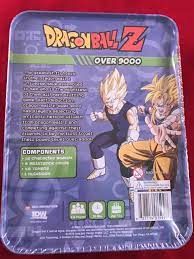 Dragon ball is a japanese media franchise created by akira toriyama.it began as a manga that was serialized in weekly shonen jump from 1984 to 1995, chronicling the adventures of a cheerful monkey boy named son goku, in a story that was originally based off the chinese tale journey to the west (the character son goku both was based on and literally named after sun wukong, in turn inspired by. Dragonball Z Over 9000 Card Game Tin Kickstarted Games