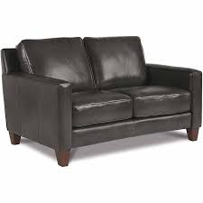 730996 archer signature leather loveseat