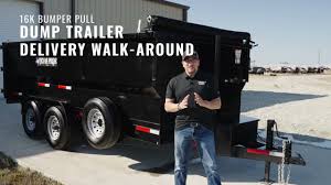 16k per pull dump trailer customer