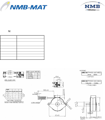PM35S-048-HHC6 Datasheet by NMB Technologies Corporation | Digi-Key  Electronics