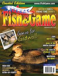 November 2009 By Texas Fish Game Issuu