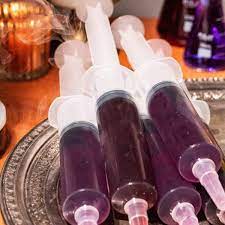 make syringe jello shots for halloween