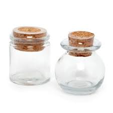 2 Oz Glass Jars With Cork Lids 1 3 4