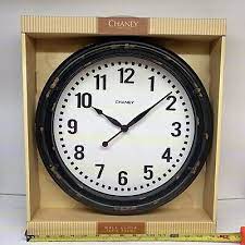 Chaney 15 Inch Wall Clock New Antiqued