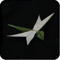 origami dragonfly make origami com