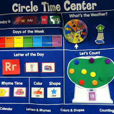 Circle Time Center At Lakeshore Preschool At Home