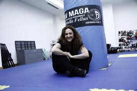 Risultati immagini per gabrielle fellus krav maga