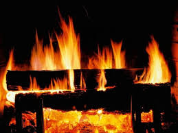 Fireplace Logs Fire Light Hd