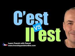 c est in french it is in french you