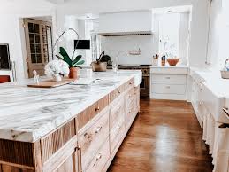 Our new modern kitchen the big reveal modern kitchen design. White Oak Island In White Kitchen Mdm Design Studio