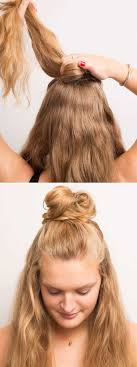 The v shaped cut is a classic for women with long hair. 16 Half Bun Hairstyles For 2021 How To Do A Half Bun Tutorial