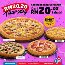Submitted 6 years ago * by rohitnai. Domino S Pizza Rm 20 20 Deal Every Thursday