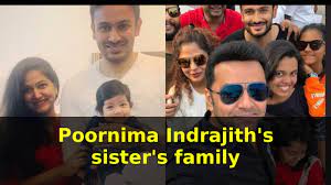 Indrajith is an indian actor mainly in malayalam cinema.he is the son of famous malayalam actor sukumaran and actress mallika sukumaran.he start hi film career in his first. Poornima Indrajith S Sister S Family Nihal Pillai And Priya Mohan Family Youtube